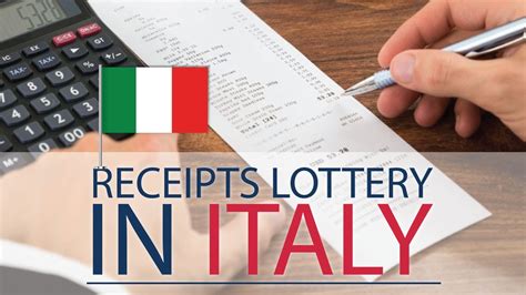 italy lottery tax|Receipt lottery: How it works .